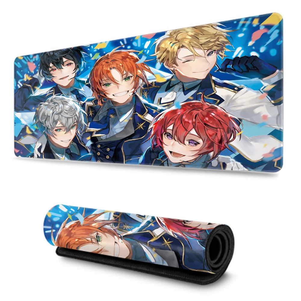 

Ensemble Stars Mouse Pad XXL Gaming Accessories Carpets Rugs Gamer Idol Game Large Keyboard MouseMat Anime Playmats Desk Mat