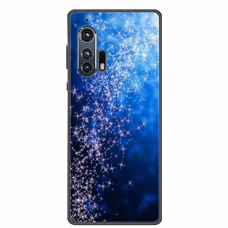 Sleek Black Silicone Soft Back Cover
