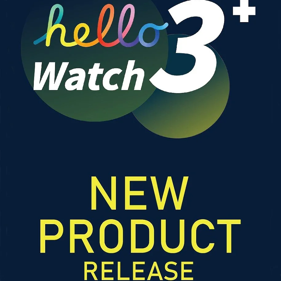 Hello Watch  Ʈ Ʈ ġ ø 9 Ƹ ũ, 4GB ROM,   NFC, 173  , å Ʈġ 2023