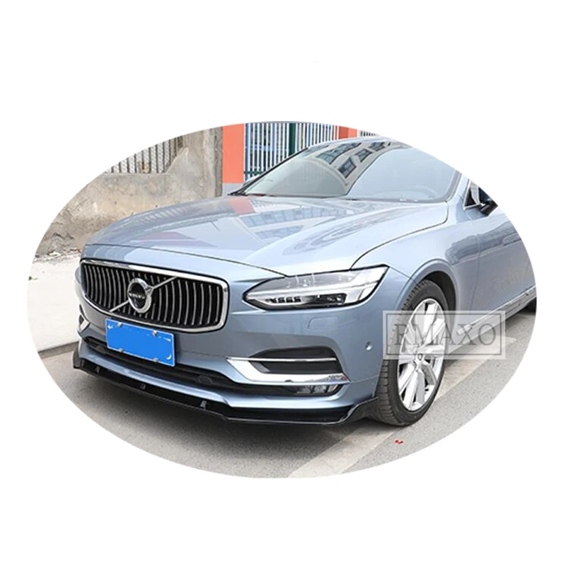 

For Volvo S90 ABS Rear Bumper Diffuser Protector For 2018-2019 Volvo S90 Body kit bumper rear Front shovel lip rear spoiler