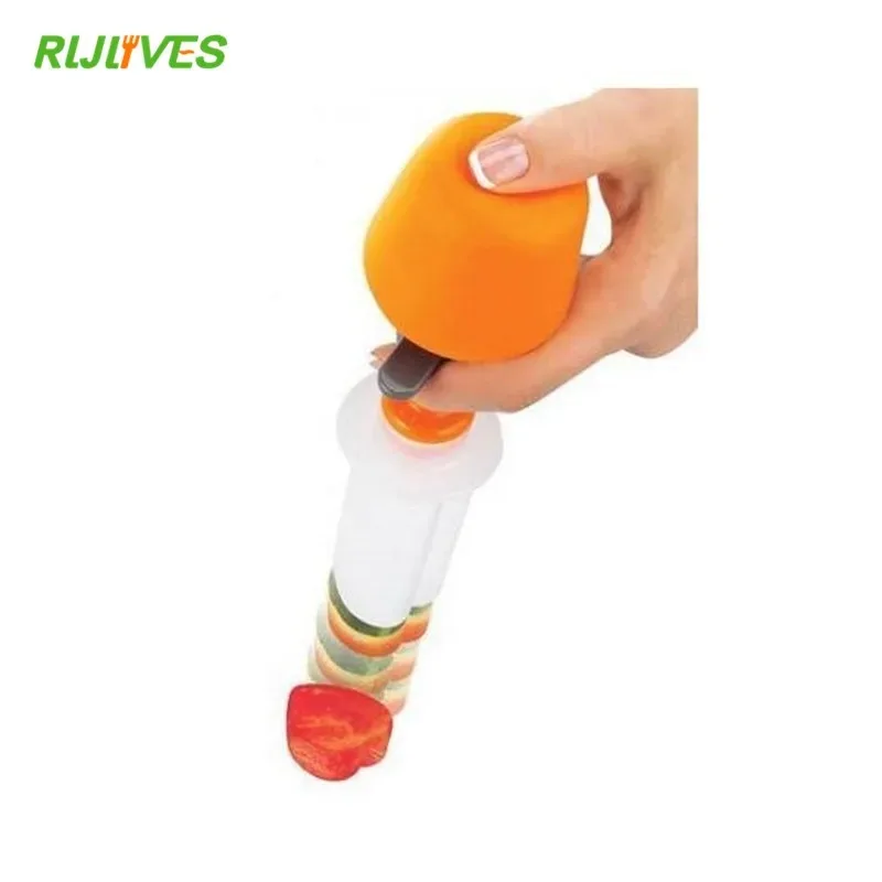 1 Set Fruit Salad Carving Cake Decorating tools Fruit Shape Molds Vegetable Smoothie Cooking Accessories