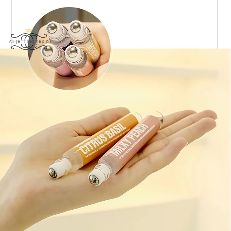 10ml Pheromone Perfume with Roller Aphrodisiac Woman Orgasm Body Essential Scented Water Flirt Oil Long Perfume Fragrance