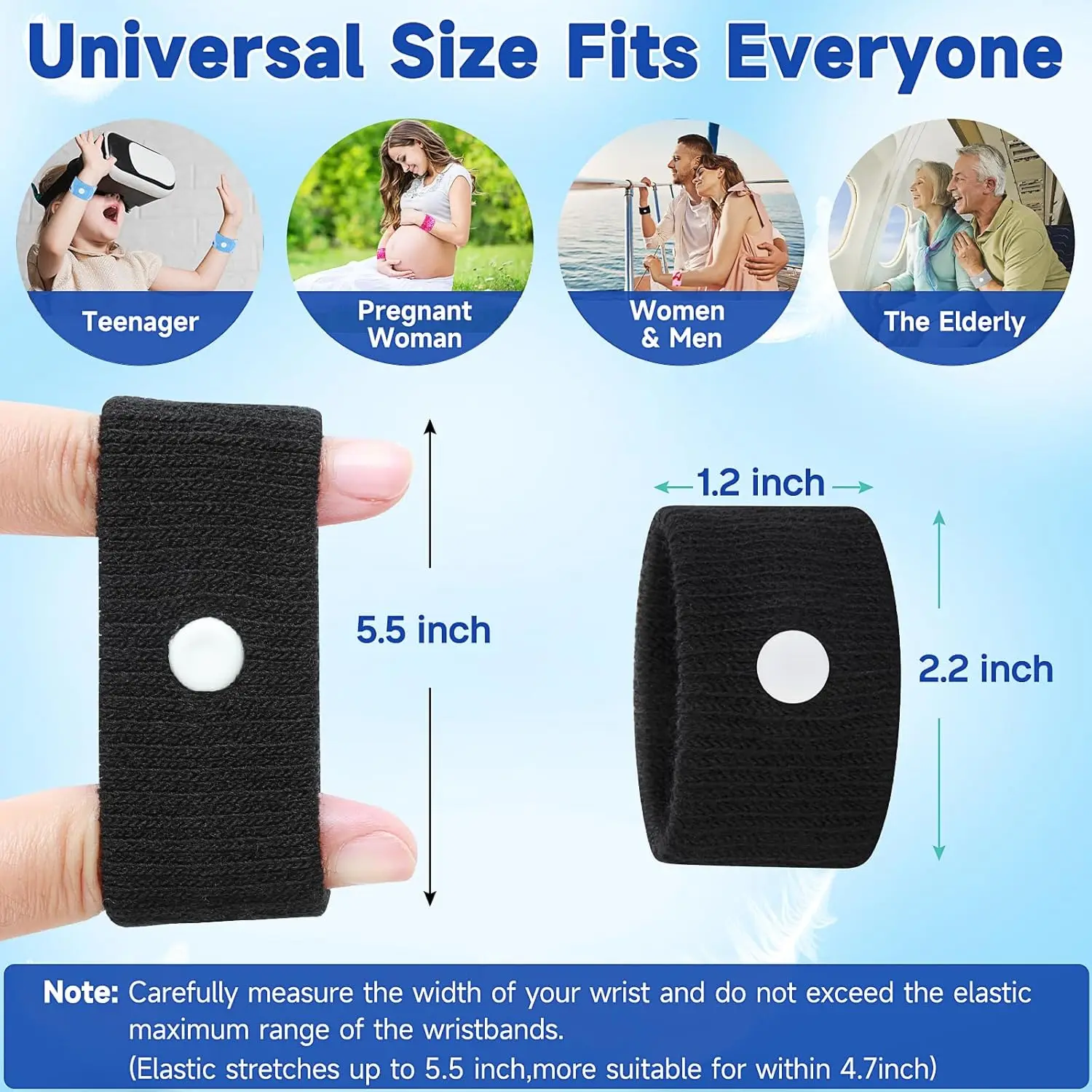 Motion Sickness Acupressure Wristbands 4