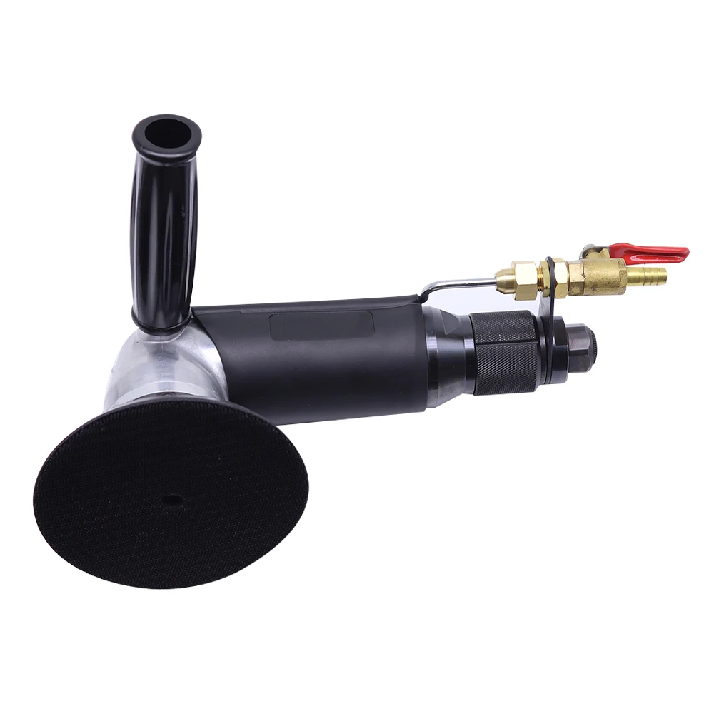 5" Professional Air Wet Sander Polisher Water-Injection 5 inch Pneumatic Water Milling Polishing Machine