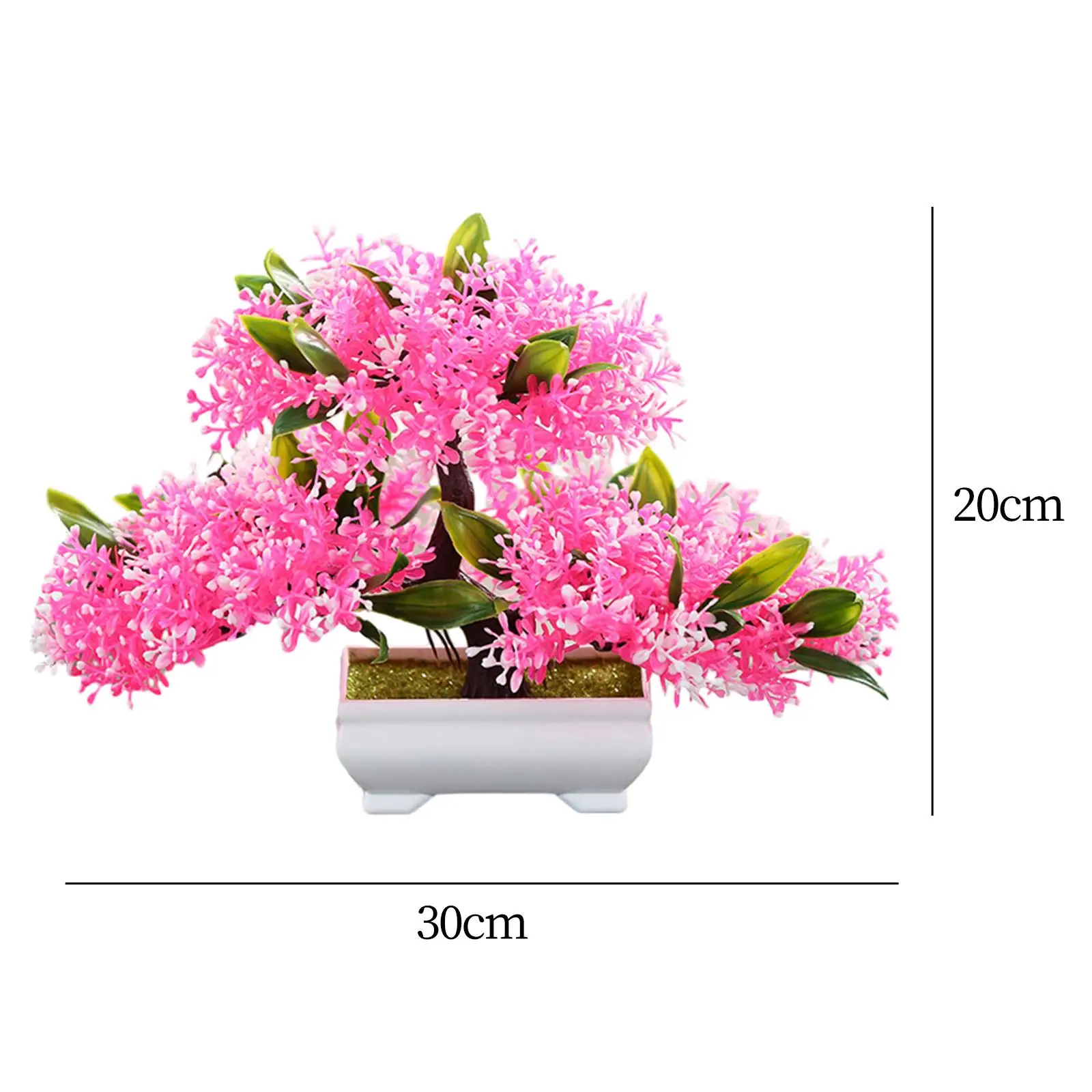 Artificial Bonsai Tree Potted Japanese Tree Tabletop Entertainment Realistic Bedroom Home Decor Bathroom Artificial Bonsai