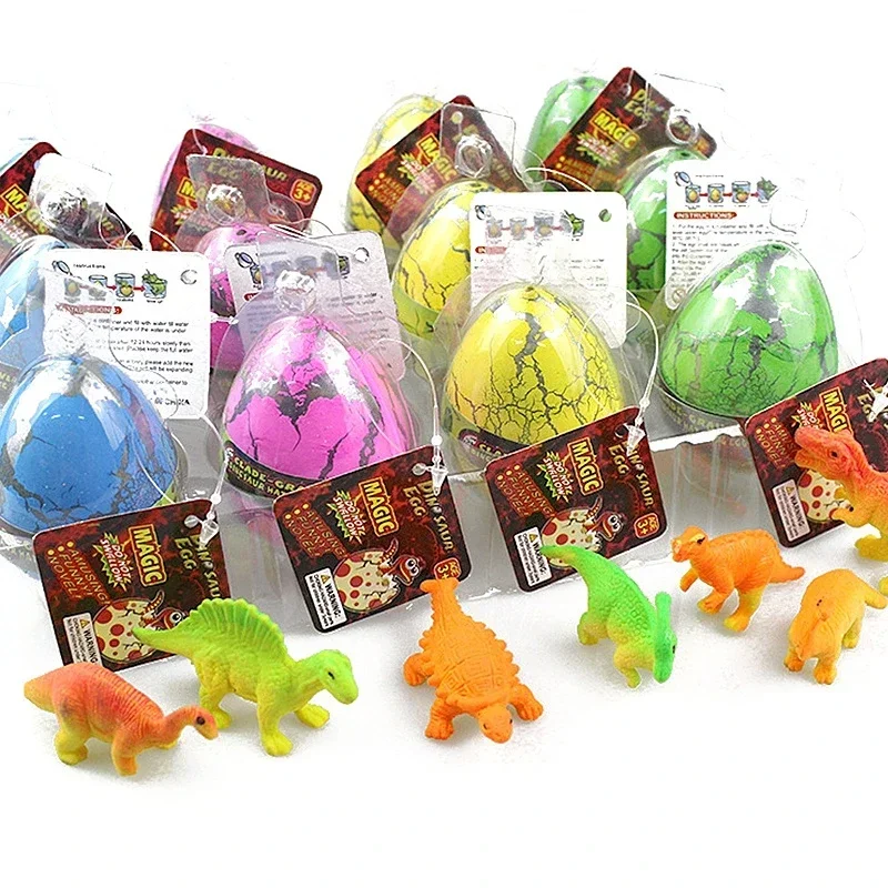 Magic Dinosaur Egg Hatching Add Water Grow Animal Breeding Process Kids Christmas Gifts Educational Teach Baby Funny Toys 2