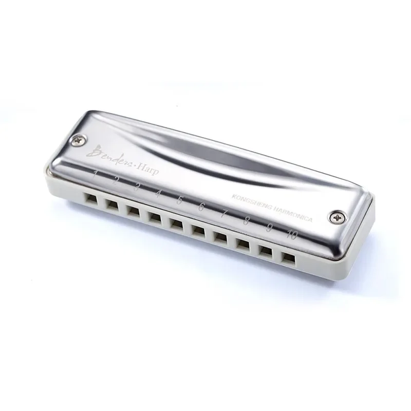 Kongsheng-blues harmonica 10 hole C-key for beginner adult student professional level diatonic harmonica,mouth harp
