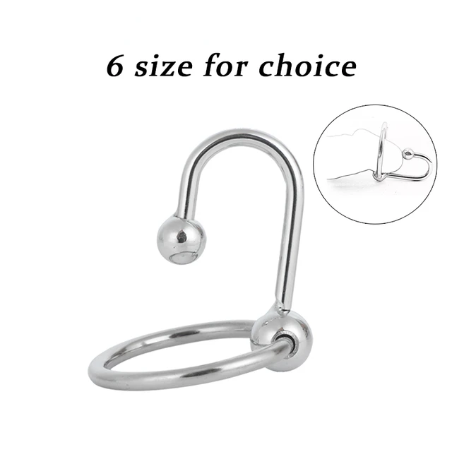 Metal Glans Urethra Stimulator Penis Ring Urethral Catheter Chastity Cage  Cock Ring Sex Toys For Couples Penis Delay Ring - AliExpress