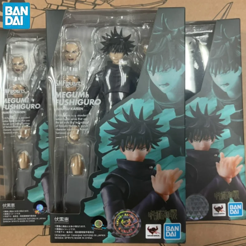 

Bandai Original Shfiguarts Jujutsu Kaisen Figure Gojo Satoru Itadori Yuji Fushiguro Megumi Kugisaki Nobara Anime Model Gifts