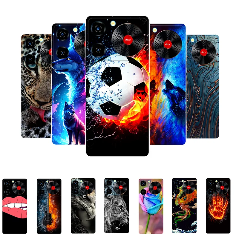 Nubia Music Football Soft Silicone Phone Case Cover