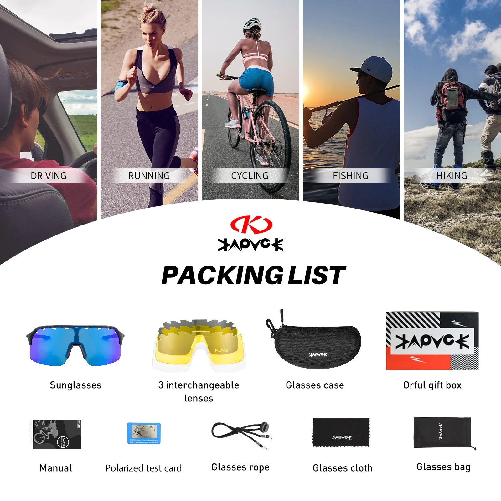 2022 Polarized Ski Goggles UV400 Snowboard Sunglasses Outdoor Winter Sports Glasses 6