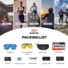 2022 Polarized Ski Goggles UV400 Snowboard Sunglasses Outdoor Winter Sports Glasses 6