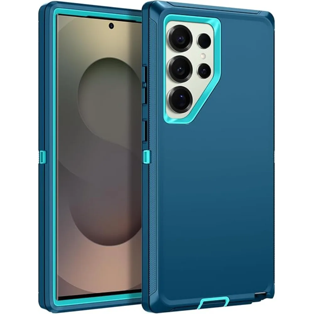 Elite Military-Grade Shockproof Case with Matte Anti-Drop Camera Protection