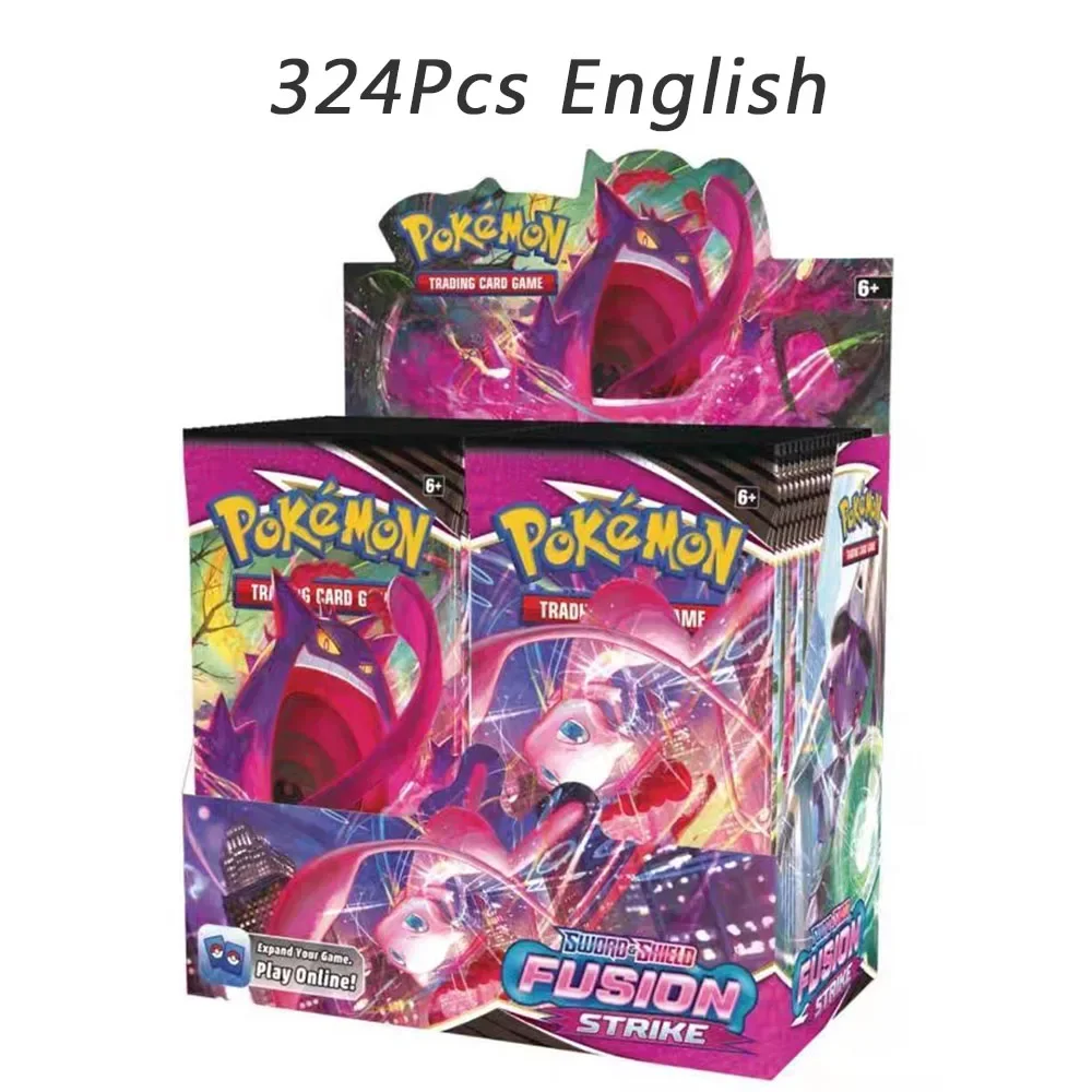 pokemon cards 324/360Pcs Pokemon Cards Sun & Moon Evolutions Pokemon Booster Box Collectible Tradeiner Card Game Toy For Children Gift