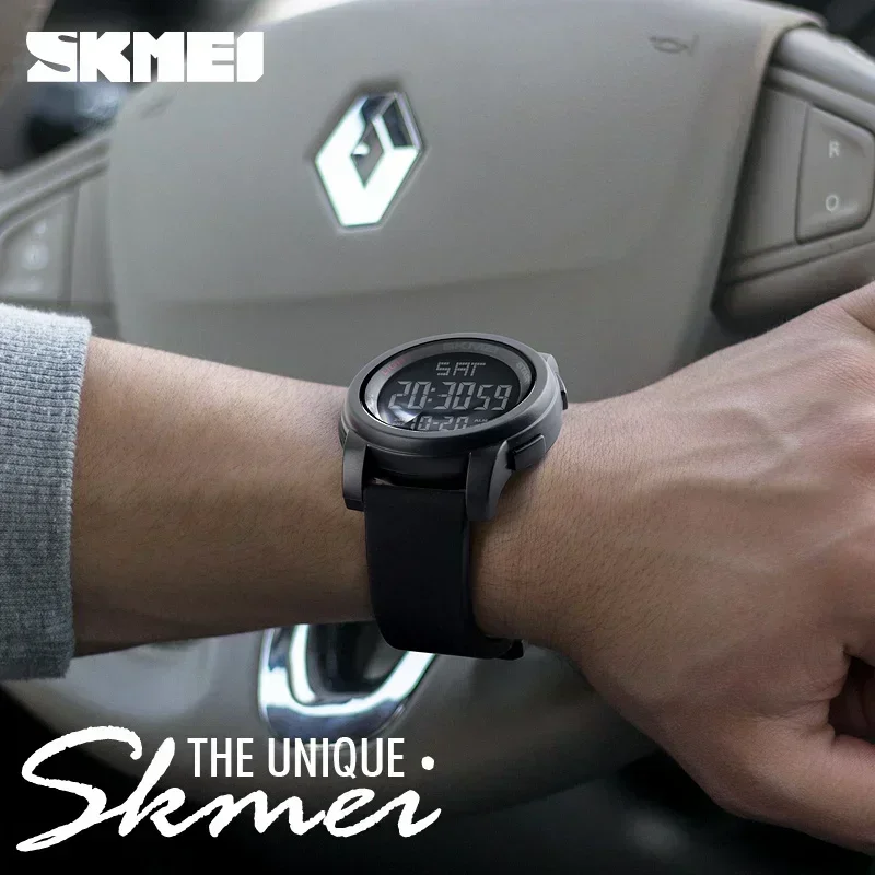 SKMEI 1257 Watches Multifunction Digital Watch reloj hombre Sport Watch Men Alarm Clock 5Bar Waterproof 4