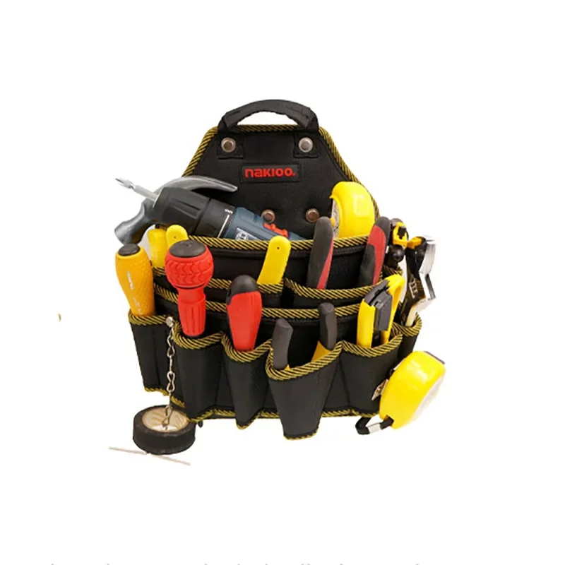 Waist Pack Male Tool Bag Organizer Carpenter Tool Belt Professional Pouch Toolbag Fanny Packs for Men Nail Pocket Waist Belt
