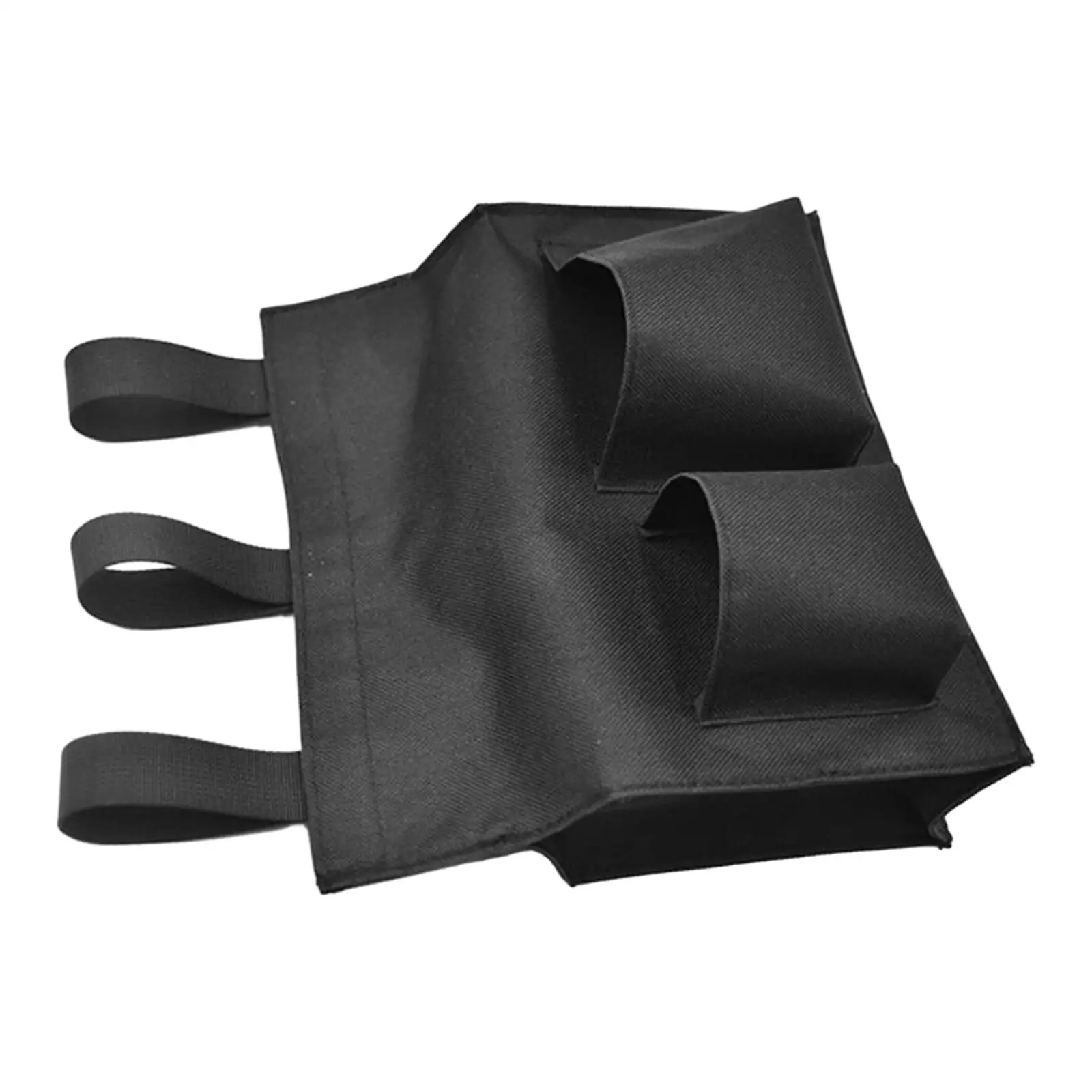 

Baseball Umpire Ball Bag Referee Equipment Accessories Wear Resistant, Black Men Women Storage Durable Organizer with Pockets