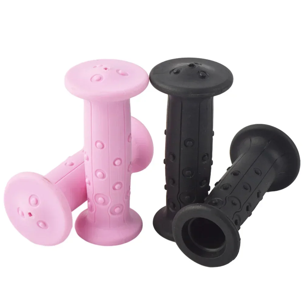 1 Pair Rubber Bicycle Handle Bar Grips 18mm Anti-slip Waterproof Bike Handlebar For BTWIN 14-16nch Kids Bike Cycling Handle Bars