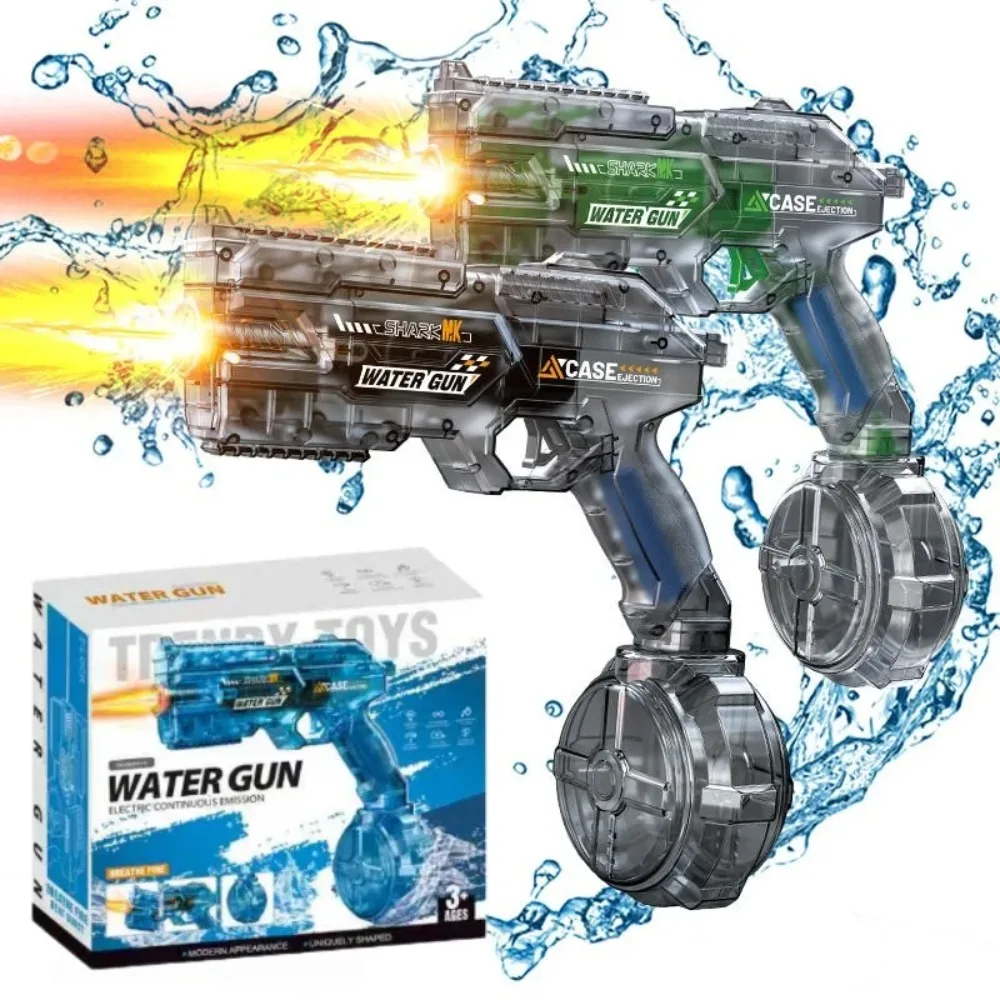 High-speed Electric Water Gun For Kids With Flame And Light Effect_voghion.com