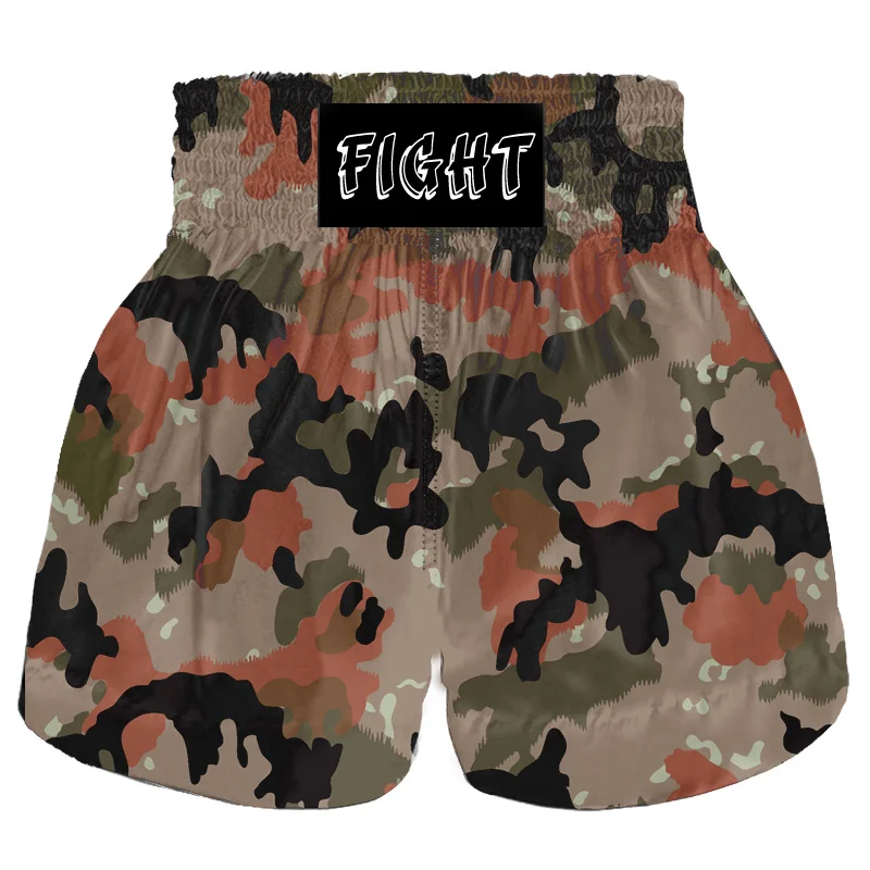 boxing shorts Sanda Kickboxing training beach shorts boxing pants MMA Men and women fitness Sports Muay Thai