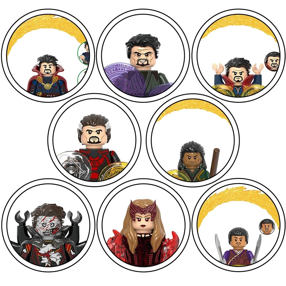 

Конструктор X0335 детский, мини-фигурки, XH1887 XH1888 XH1889 XH1890