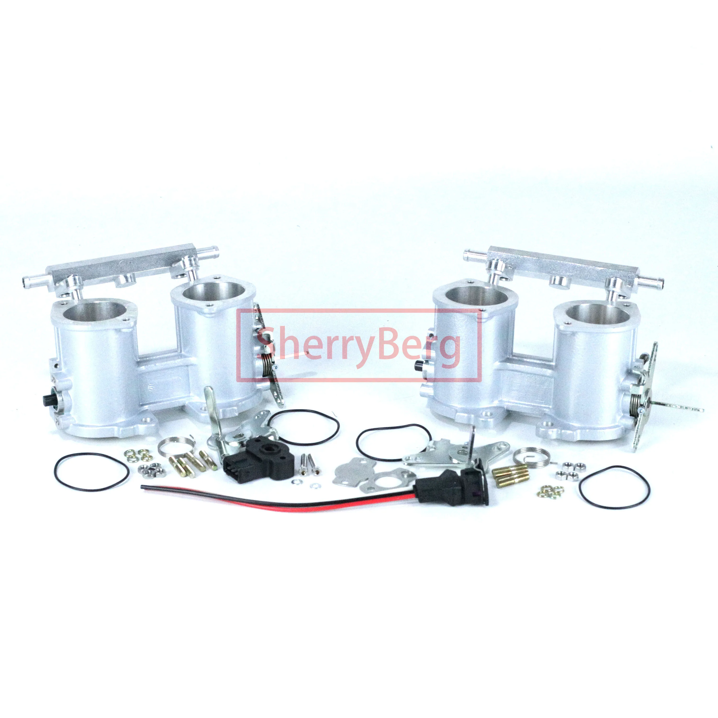 SherryBerg 듀얼 42IDF 스로틀 바디 및 TPS, Jenvey Dellorto EMPI EMP Solex Fajs Zenith IDF Carb 84mm, 높이 TFP42I 42mm Weber