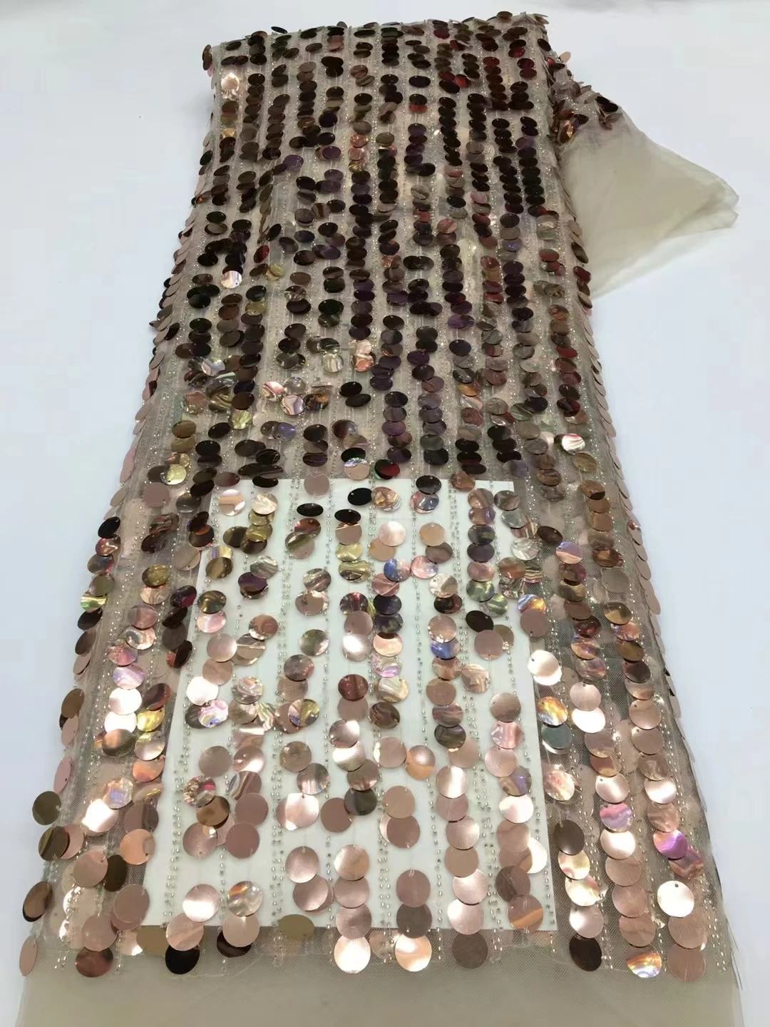 

Роскошная кружевная ткань в нигерийском стиле 2024, высококачественные блестки, материал для свадебного платья невесты, африканская кружевная ткань для женщин XX