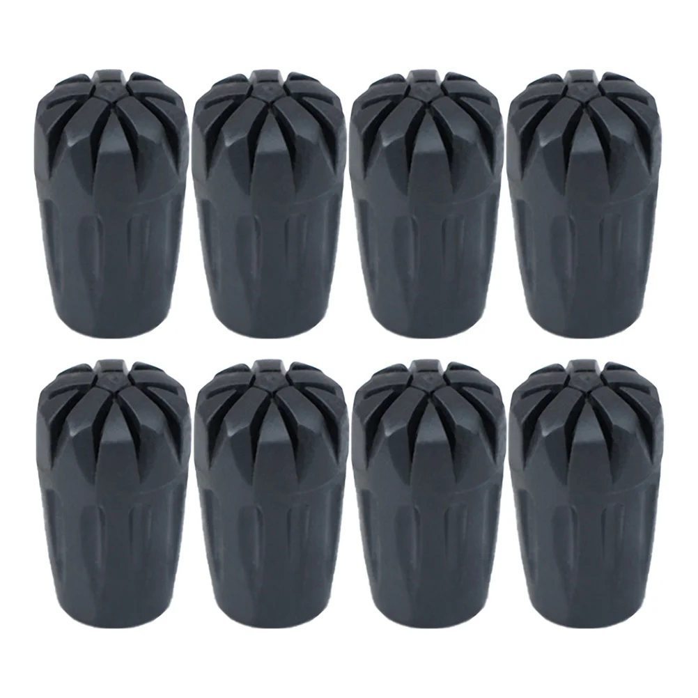 

Anti-skid Walking Pole Tip Cover Pad Protector for Walking Hiking Rubber Trekking Pole Tips Protector Replacement Accessory