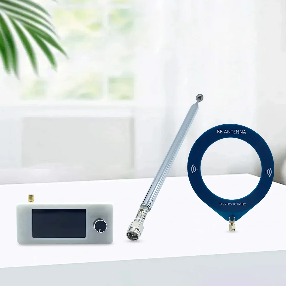 SI4732 0.5-108mhz Portable Radio 1.9inch IPS Screen Pocket Mini Radio 2pcs Antenna FM/AM All Band Receiver radio receiver