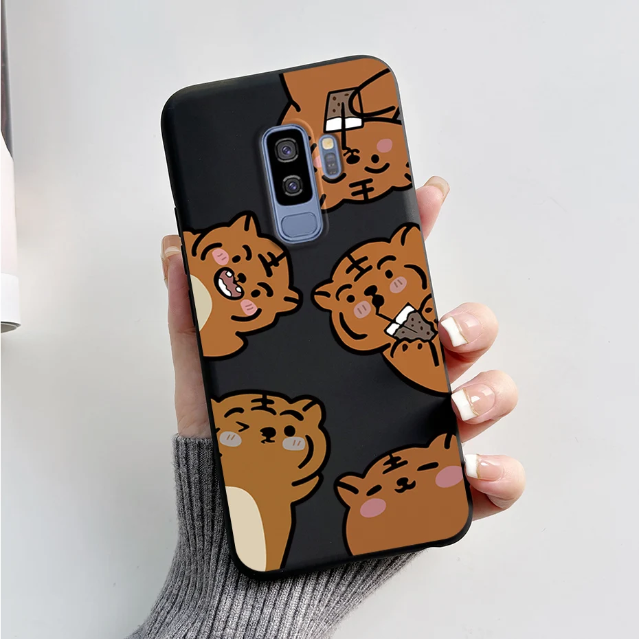 Astronaut Silicone Phone Case with Protective Bumper for Samsung Galaxy S9/S9+