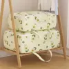 Non-Woven Quilt Clothes Storage Bag Foldable Duvet Clothes Organizer Large Capacity Closet Storage Bag 5