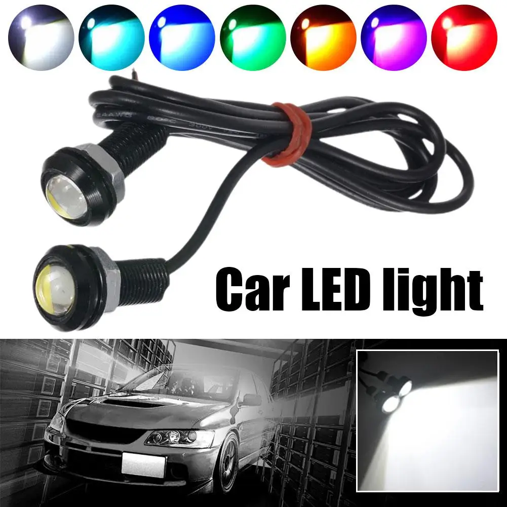 

12V LED Eagle Eye DRL 18mm High Power SMD Daytime Running Signal Reverse Bulb Parking Fog Turn Backup Light Car Lamp X5Q9