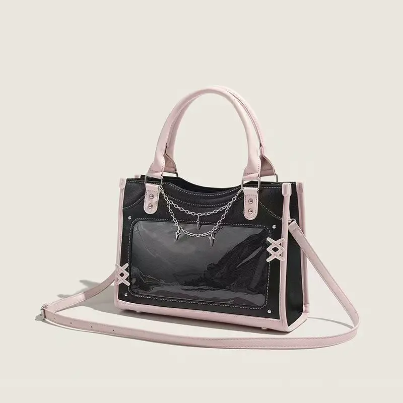 New Trend Small Capacity Pain Bag Harajuku Gothic Sweet Cool Girl Crossbody Bag High Quality Shoulder Bag