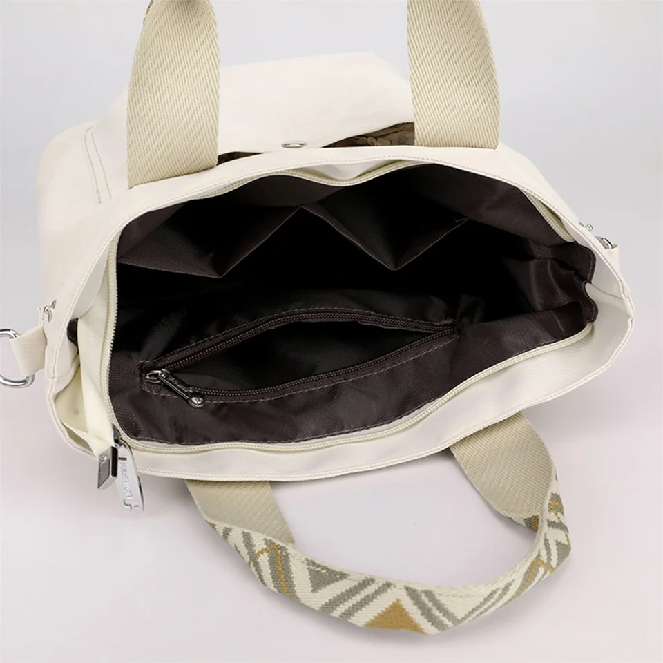 Women Nylon Messenger Bags Casual Vintage Female Handbag Lady Crossbody Bags Shoulder Bags