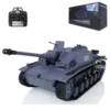 2.4G Heng Long 1/16 Scale RC Tank TK7.0 Plastic German Stug III RTR Model 3868 Infrared Battle Military Vehicle RC Toys TH17419 1
