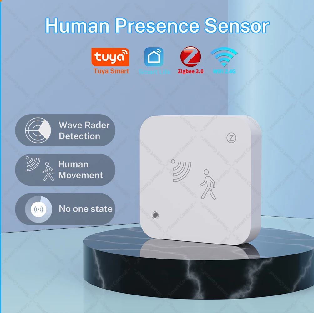 Capteur de présence humaine Tuya Zigbee WiFi