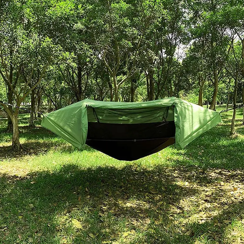 Amaca Doppia Da Campeggio Con Zanzariera, Portata 600Lbs, Letto Sospeso Portatile, Con Distanziatori