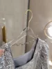 5/10pcs Transparent Acrylic Hanger Organizer Clothes Hanger Suit Pants Anti Slip Drying Rack Suitable for Adults Children 6
