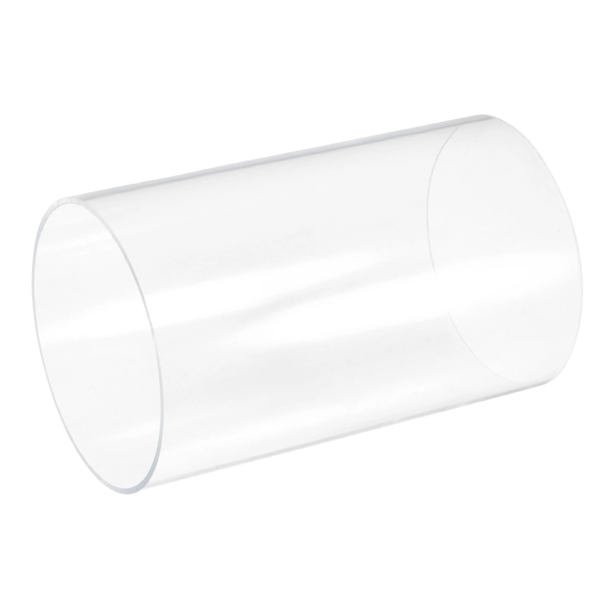Clear Acrylic Tube Round Pipe 100mm 200mm 300mm Long 6mm 10 15 20 25 30  35mm Dia