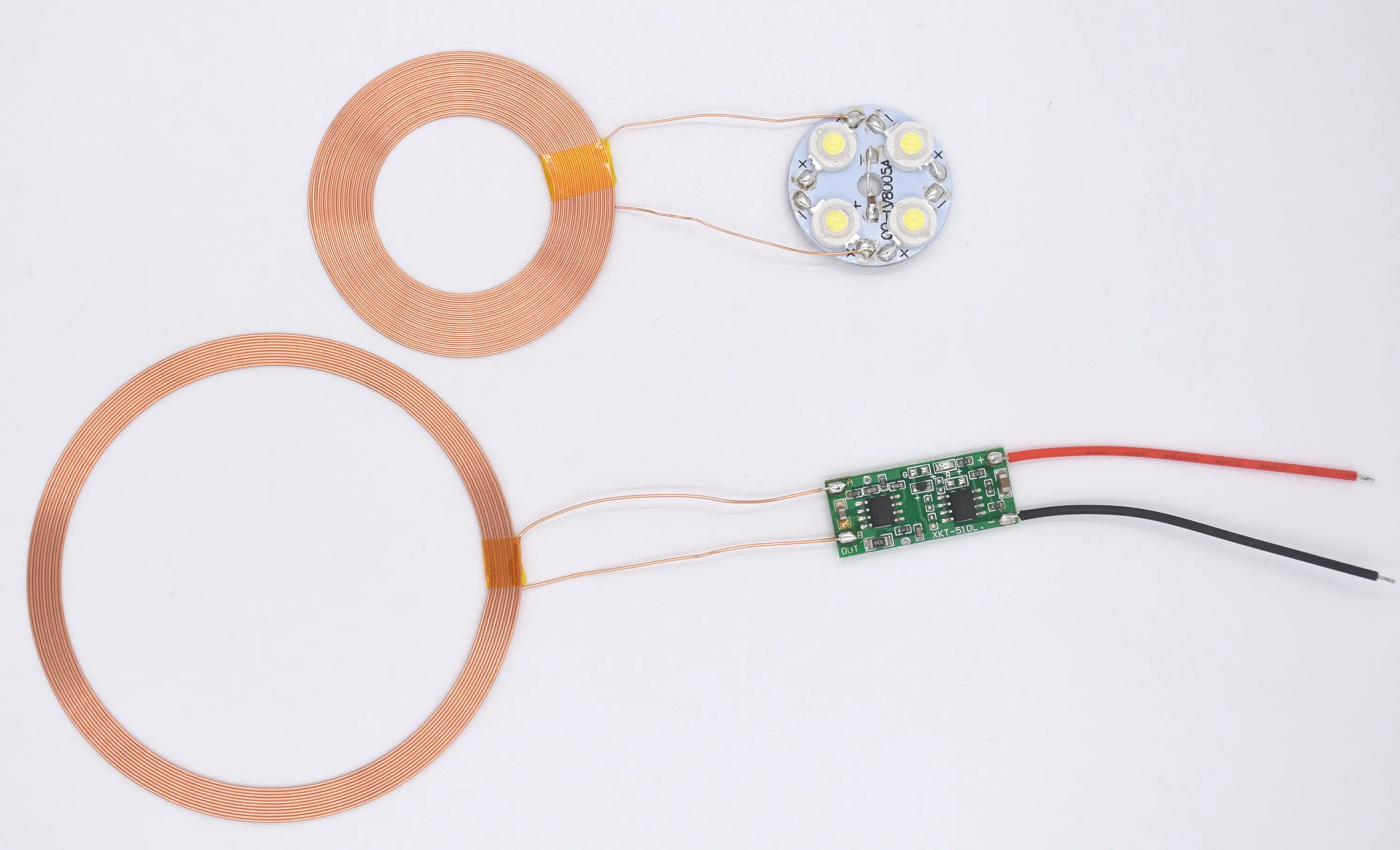 

Беспроводной модуль питания с функцией индикации, беспроводной зарядный модуль