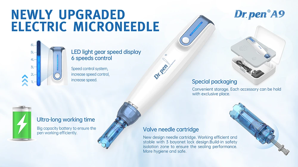 Replacement Needles For Derma Pen Dr Pen A9 Microneedling Cartridges_voghion.com