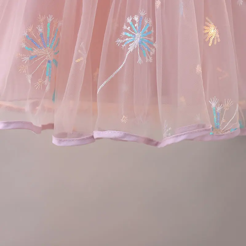New Princess Dress Girls Dress Long-sleeved For Children's Party Clothes Elsa Frozen Dress Spring Autumn Kids Dress 2-9Y Saeda6a9b7b9c41479a6ff770e057dac2M