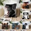 Attack On Titan Eren Yeager Anime Pillow Case Square Pillow Bedroom Sofa Leisure ComfortCushionLiving Room Home Decoration 40X40 4