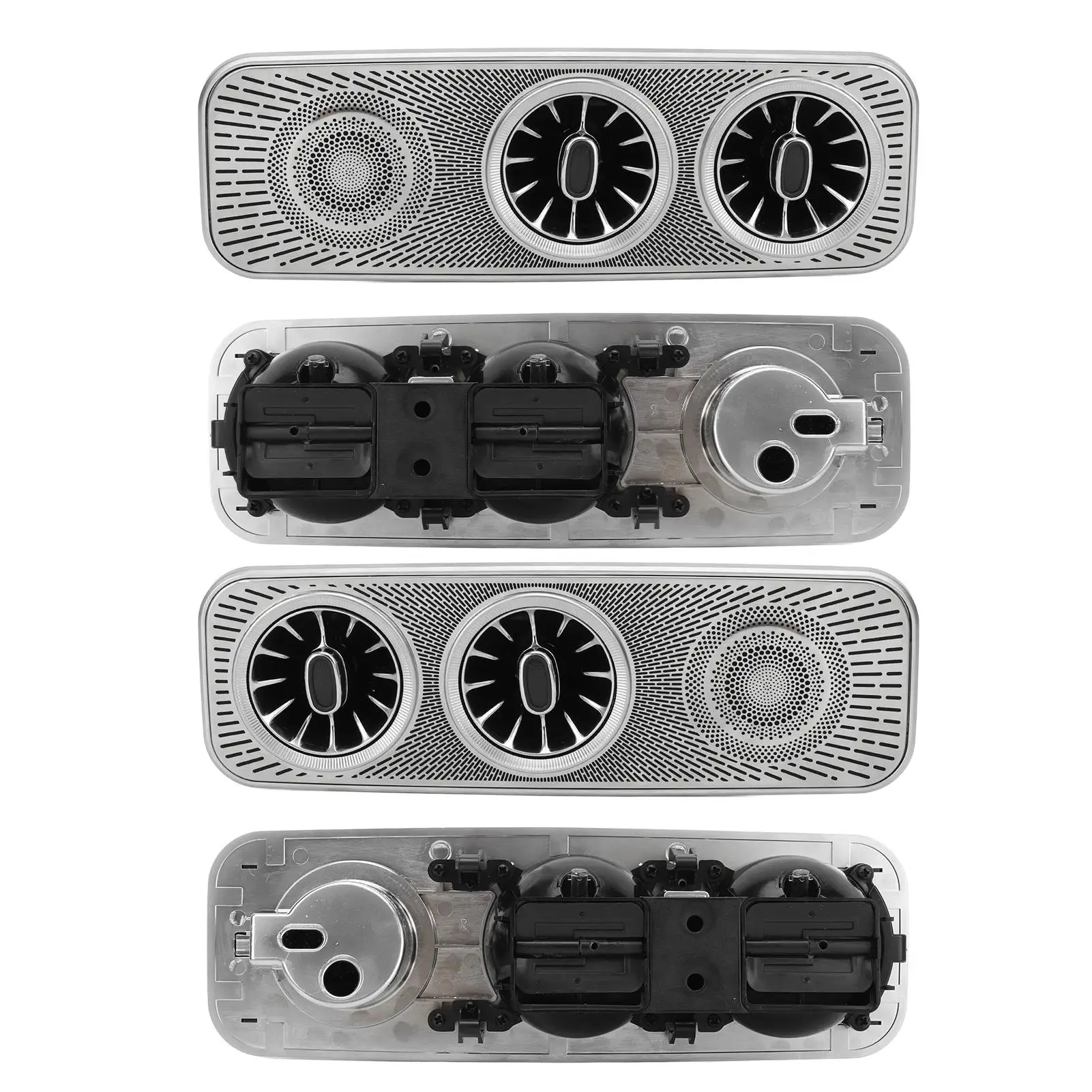 Turbo Air Vent Ambient Light Kit-3 Color Easy Install for v -Class W447 Stylish Turbine Air Vent Set