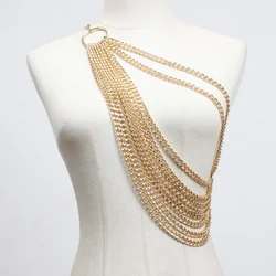 Multifunctional Metal Chain Split Joint Irregular Long Belt New Shoulder Strap Holder Metal Waist Chain Ladies Decorative Belt