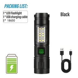 High - Power Rechargeable LED Flashlight (CY011)