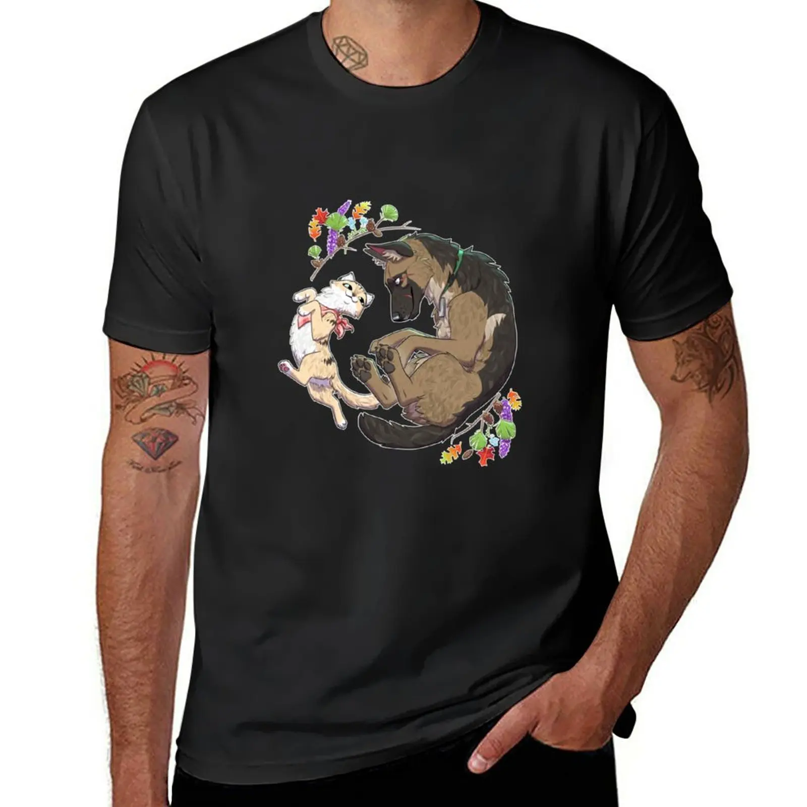 

Pixie and Brutus Natural Flow T-Shirt cute clothes tops oversized tees Men's t-shirts