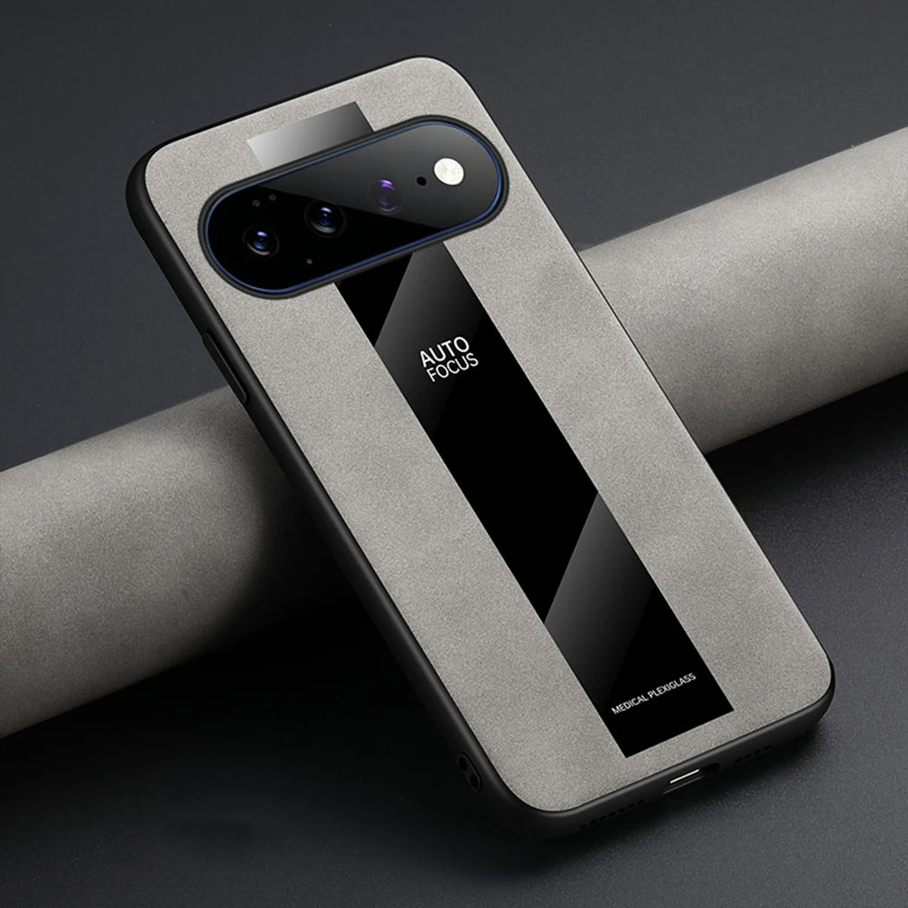 Luxury Sheepskin PU Leather Business Matte Shockproof Phone Case