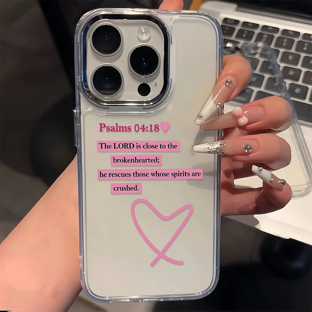Inspirational Bible Verse Dustproof Protective Phone Case
