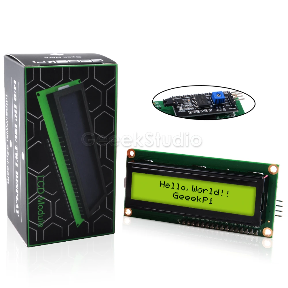 raspberry pi 1602 serial blue backlight lcd module quotation
